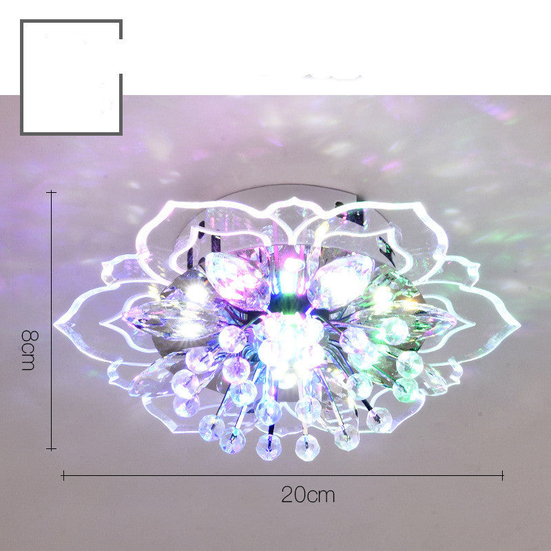 Small Crystal Lamp Corridor Lamp
