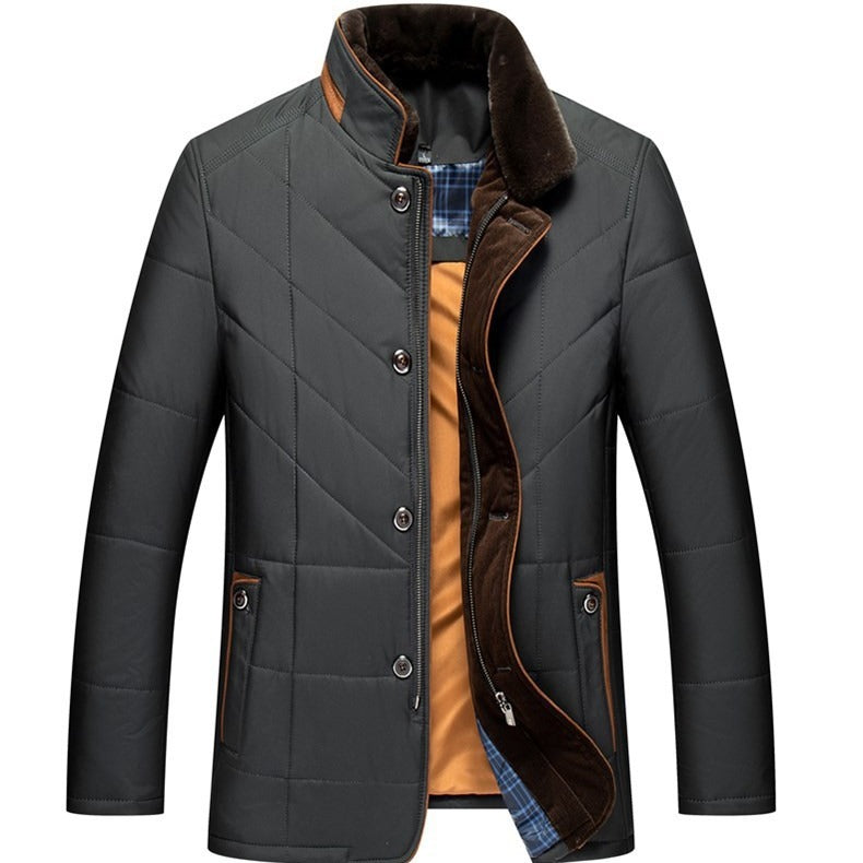Middle-aged Men Winter Middle-aged
