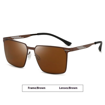 Fashion Metal Frame Sunglasses Fashionable Elegant Simple
