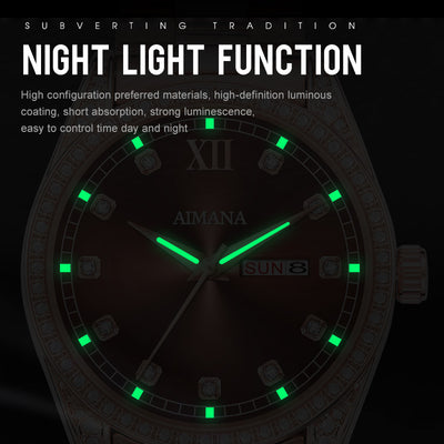 Diamond Disc Quartz Women's Watch