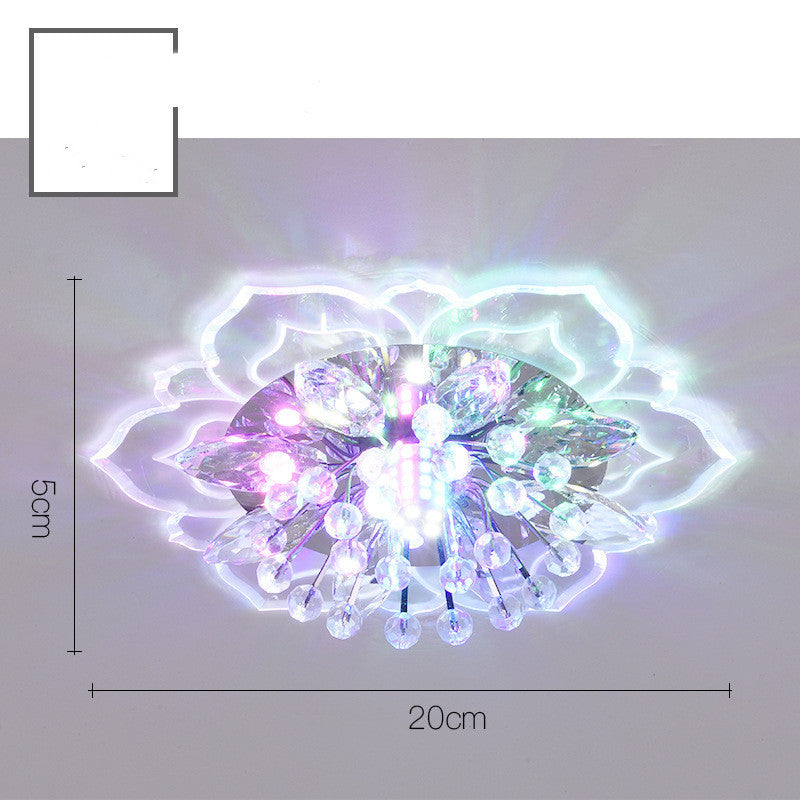 Small Crystal Lamp Corridor Lamp