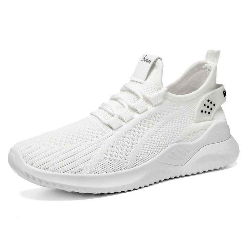 Soft Bottom Pure Color All-matching Breathable Casual Shoes