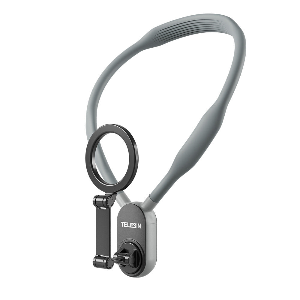 Silicone Phone Magnetic Neck Mount Quick Release Hold For Phone