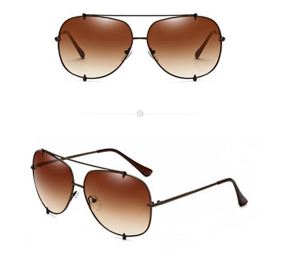 Sunglasses Wolf Claw Rivet Men's