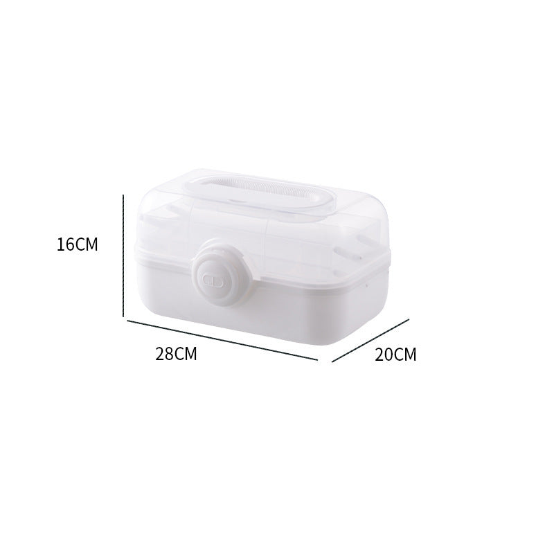 Home Medicine Cabinet Storage Box Large Family