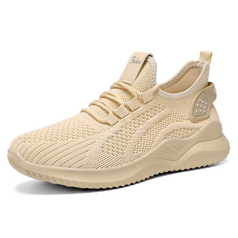 Soft Bottom Pure Color All-matching Breathable Casual Shoes