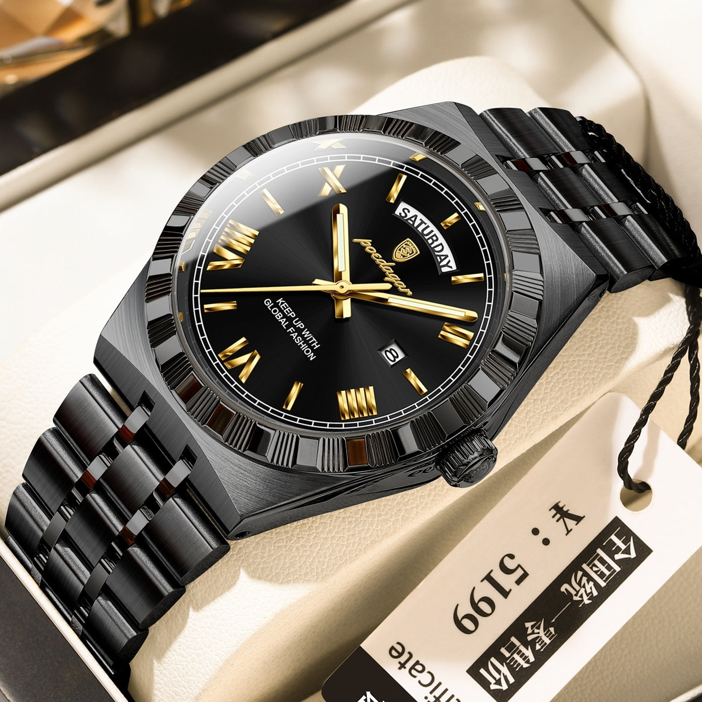 Men's  Waterproof Watch