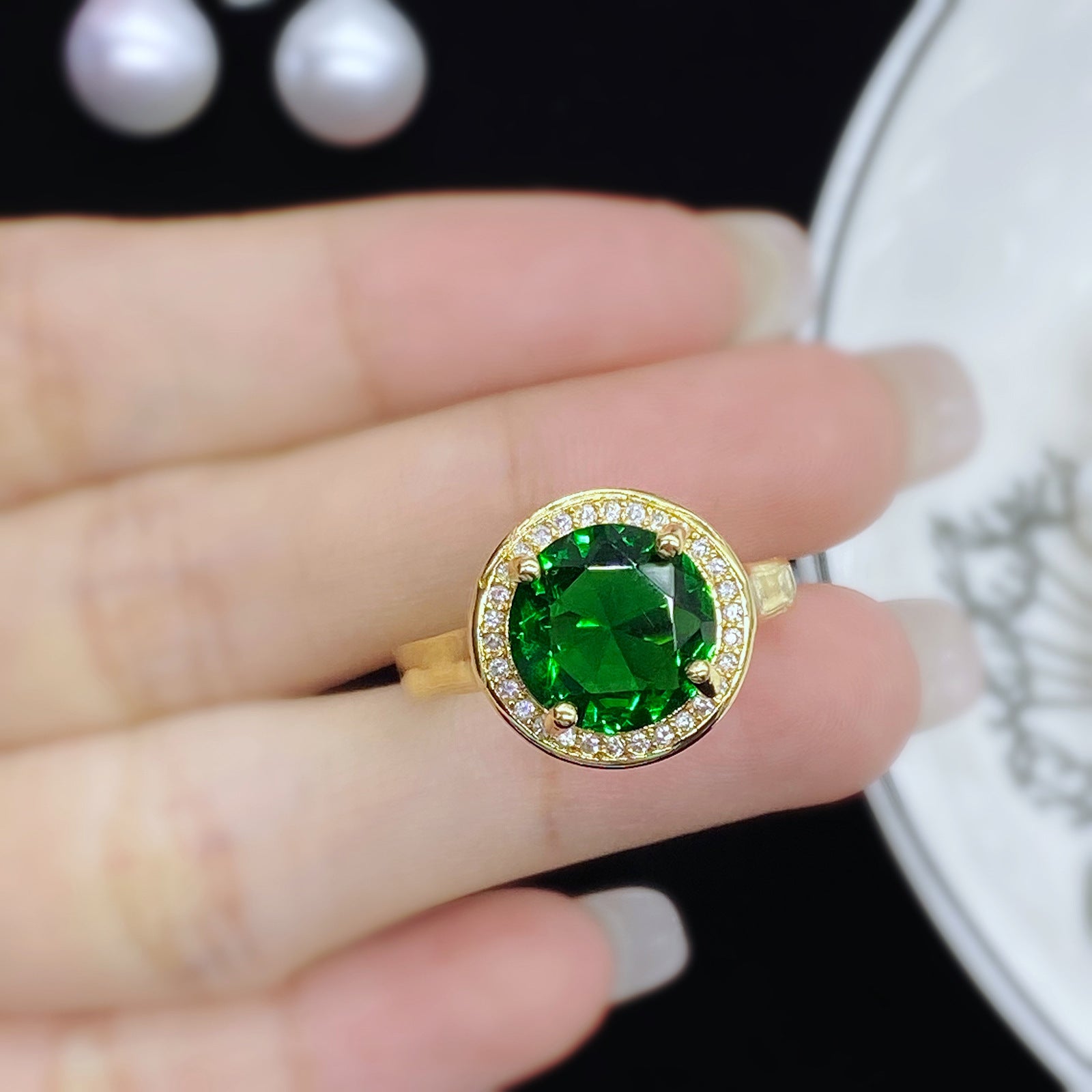 Round Open Ring