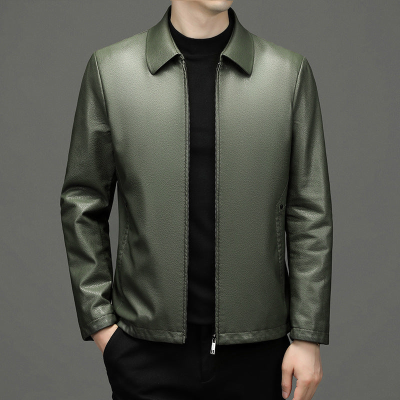 Real Leather Clothes Coat Leather Jacket Men