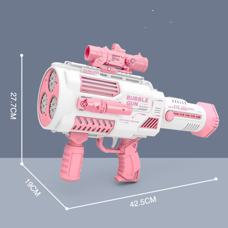 Bubbles Gun Kids Toy Rocket Soap Bubble