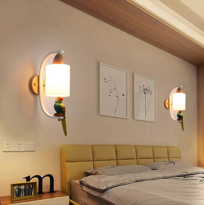 Solid Wood Bedside Lamp Minimalist Creative