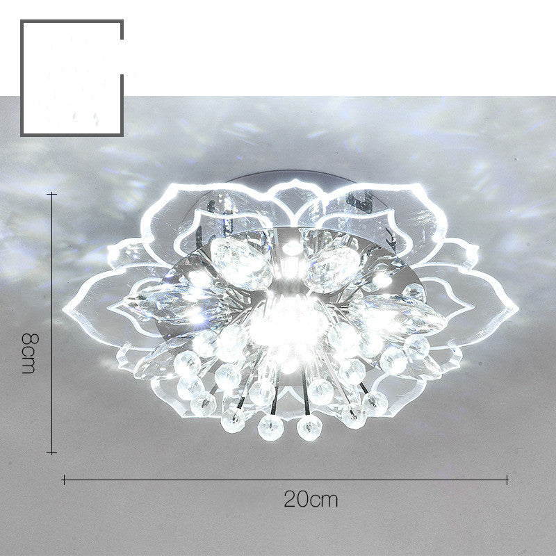 Small Crystal Lamp Corridor Lamp