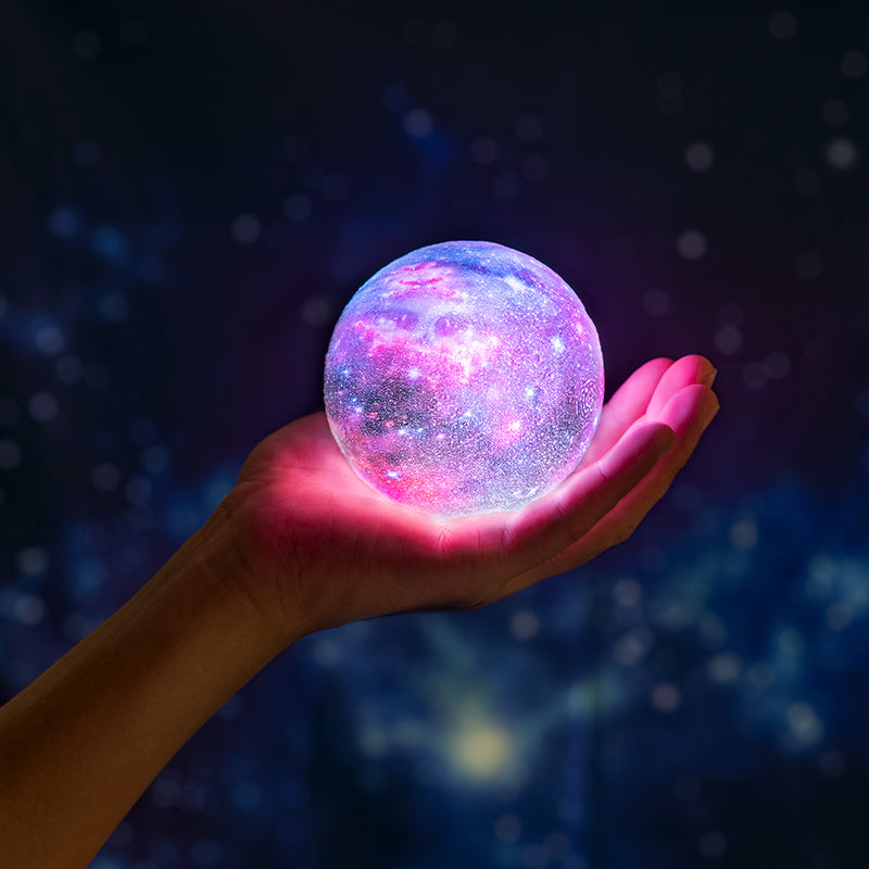 LED USB Star Galaxy Moon Lamp