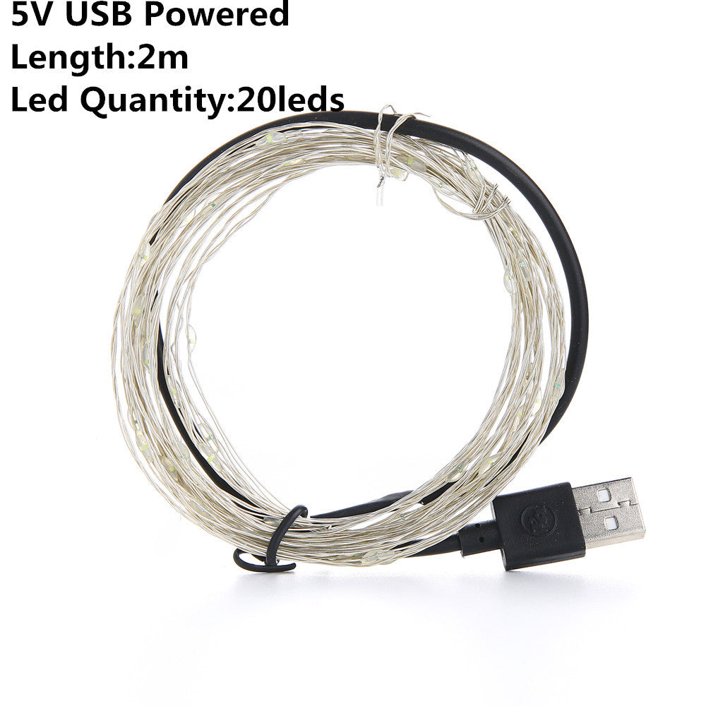 Christmas Light Led Outdoor Battery