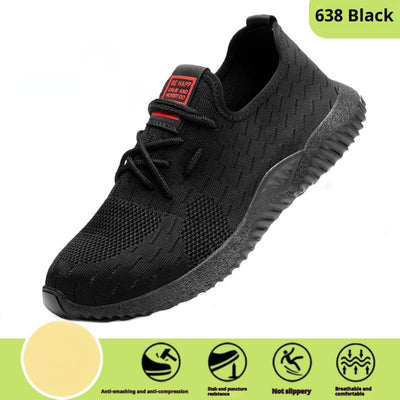Women's Labor Protection Shoes Lightweight Deodorant Breathable