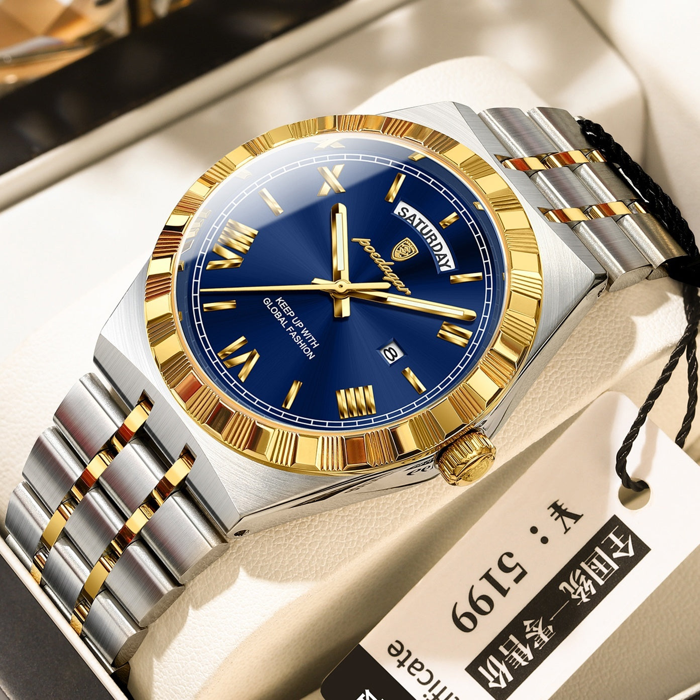 Men's  Waterproof Watch