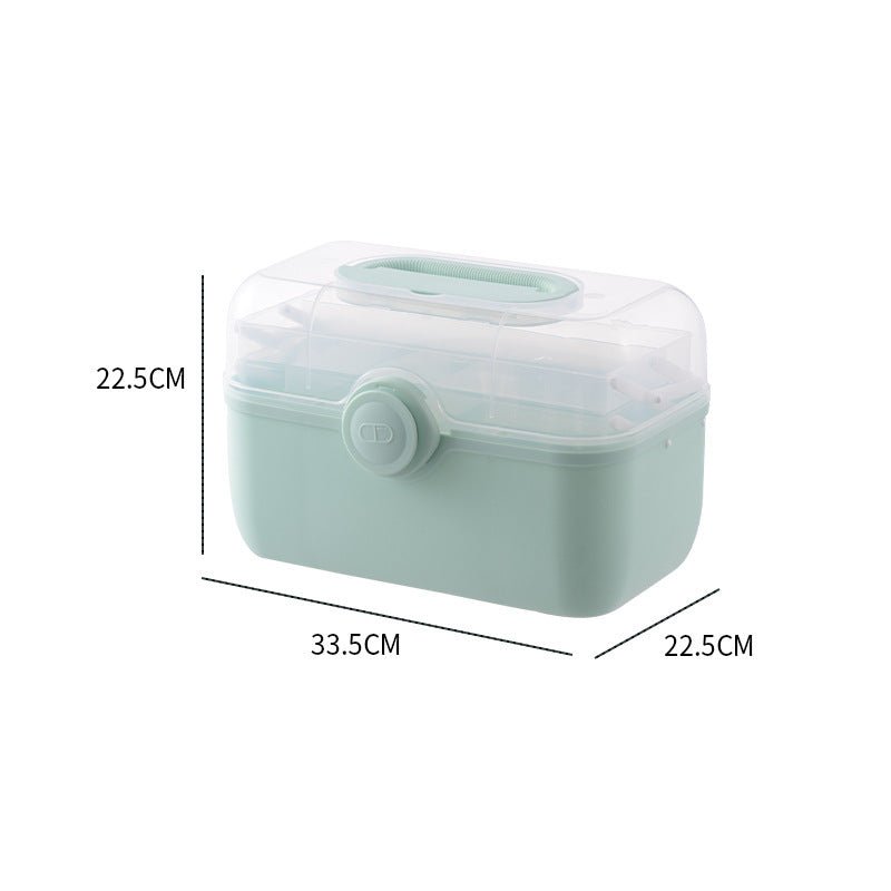 Home Medicine Cabinet Storage Box Large Family