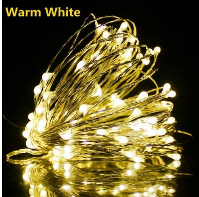 Copper Wire Light Button Battery