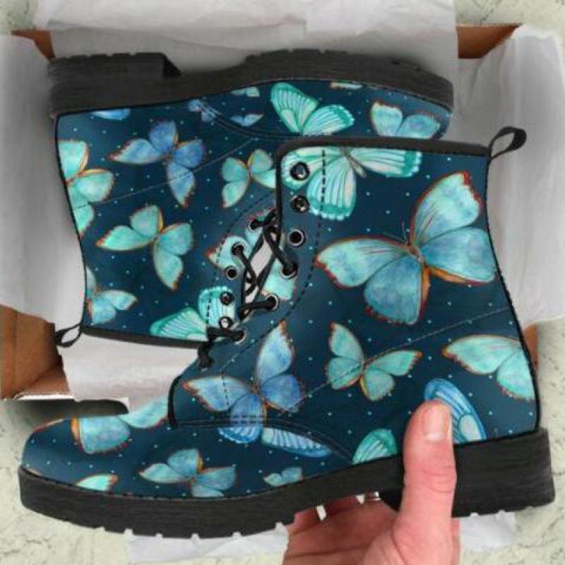 Women Ankle Boots Low Heels Shoes