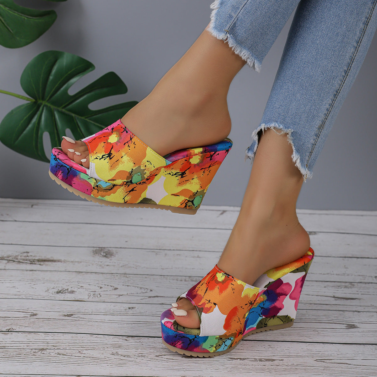 Closed-toe Slippers Summer Fashion