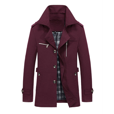 Fashion Workwear Lapel Jacket Men