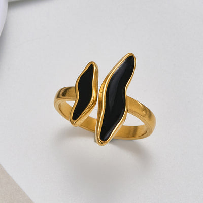 Korean Style Fashion Simple And Cool Style Stainless Steel Ring