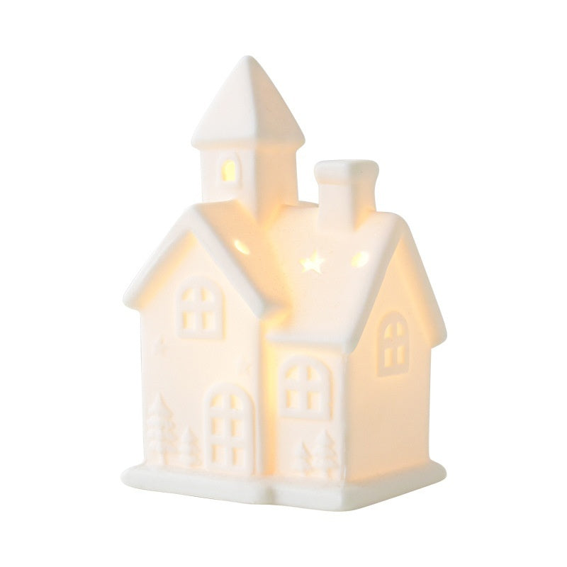 Ceramic Christmas Tree Desktop Decoration