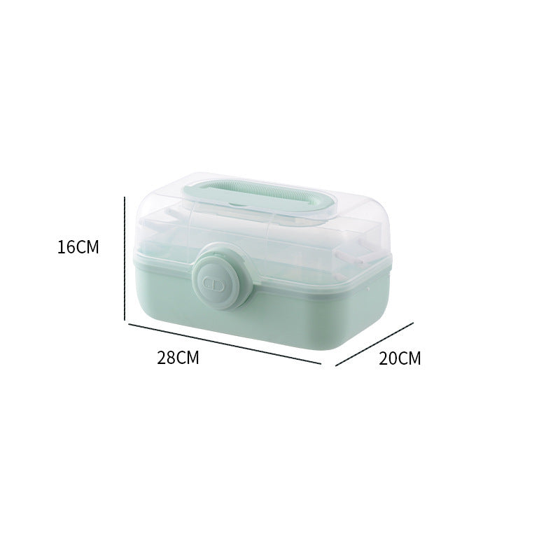 Home Medicine Cabinet Storage Box Large Family