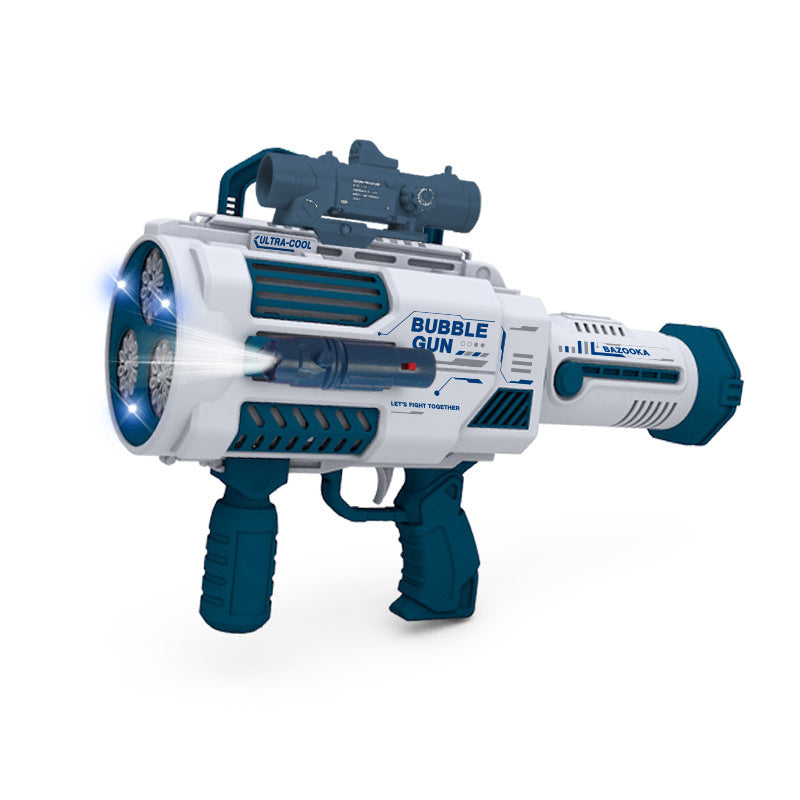 Bubbles Gun Kids Toy Rocket Soap Bubble