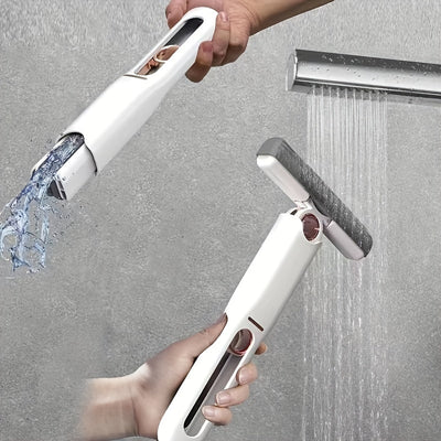Mini Mop, Lazy Hand Wash-Free Strong Absorbent Mop Multifunction Portable Squeeze Cleaning Mop Desk Window