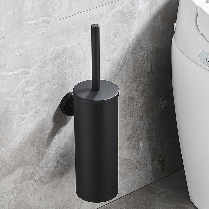 Stainless Steel Floor Toilet Brush Toilet Cleaning Brush Suit