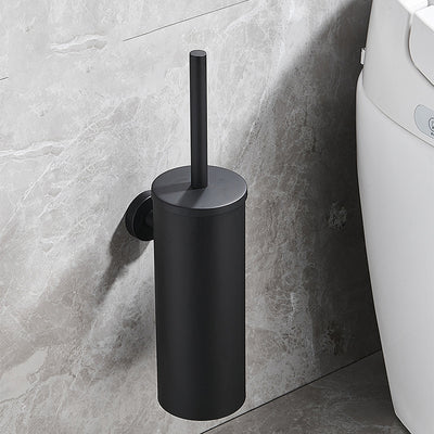 Stainless Steel Floor Toilet Brush Toilet Cleaning Brush Suit