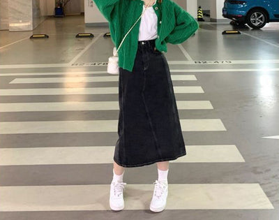 Retro Sweater Cardigan Coat Women