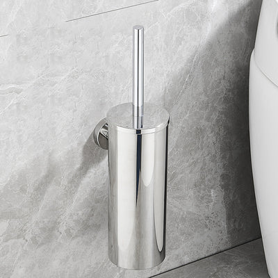Stainless Steel Floor Toilet Brush Toilet Cleaning Brush Suit