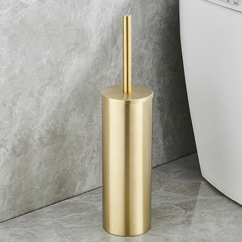 Stainless Steel Floor Toilet Brush Toilet Cleaning Brush Suit