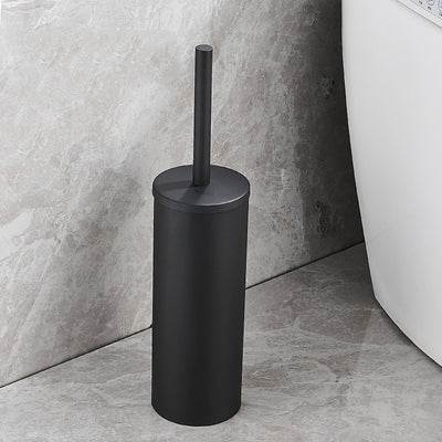 Stainless Steel Floor Toilet Brush Toilet Cleaning Brush Suit