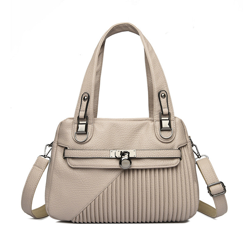Special-interest Design Bag Tide Large Capacity Stitching