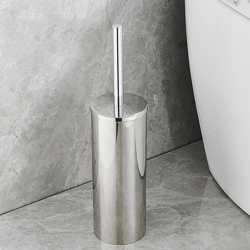 Stainless Steel Floor Toilet Brush Toilet Cleaning Brush Suit