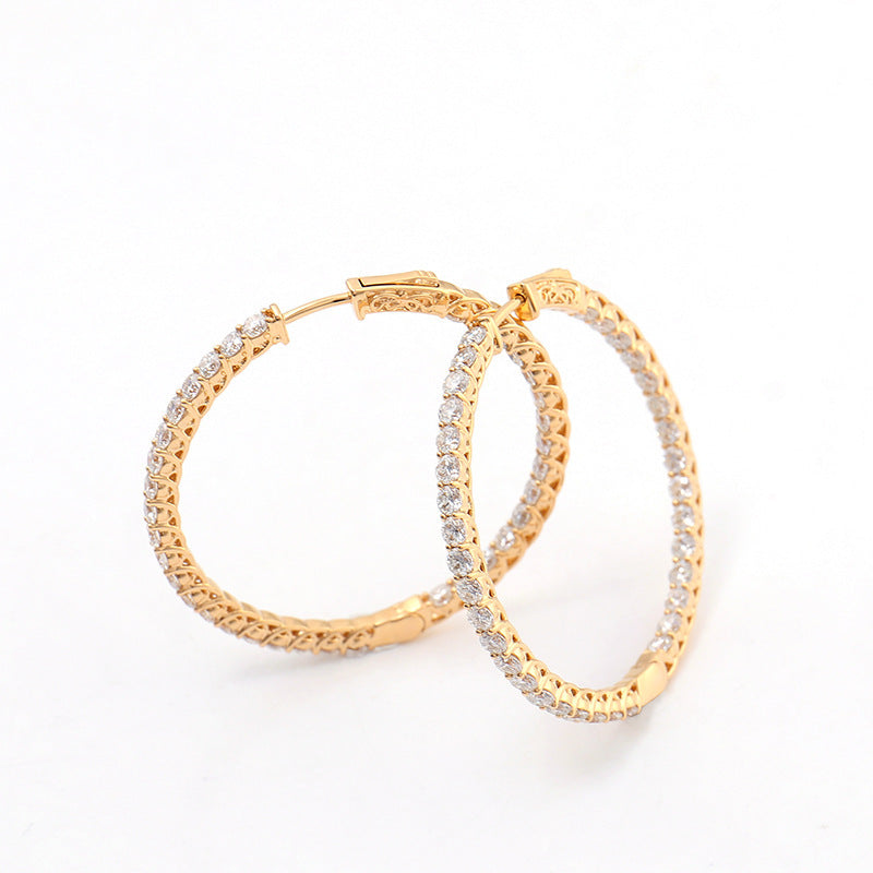 European And American Diameter  Ring