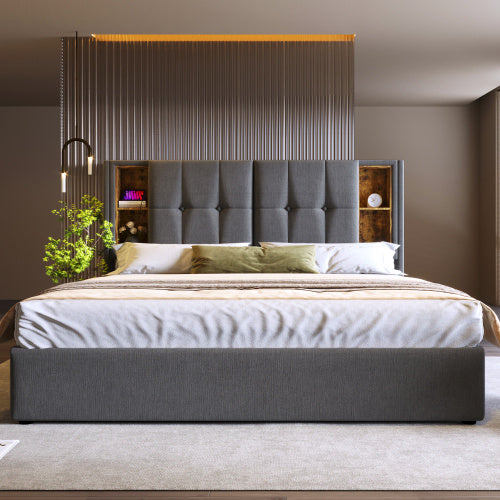 Linen Bed Frame