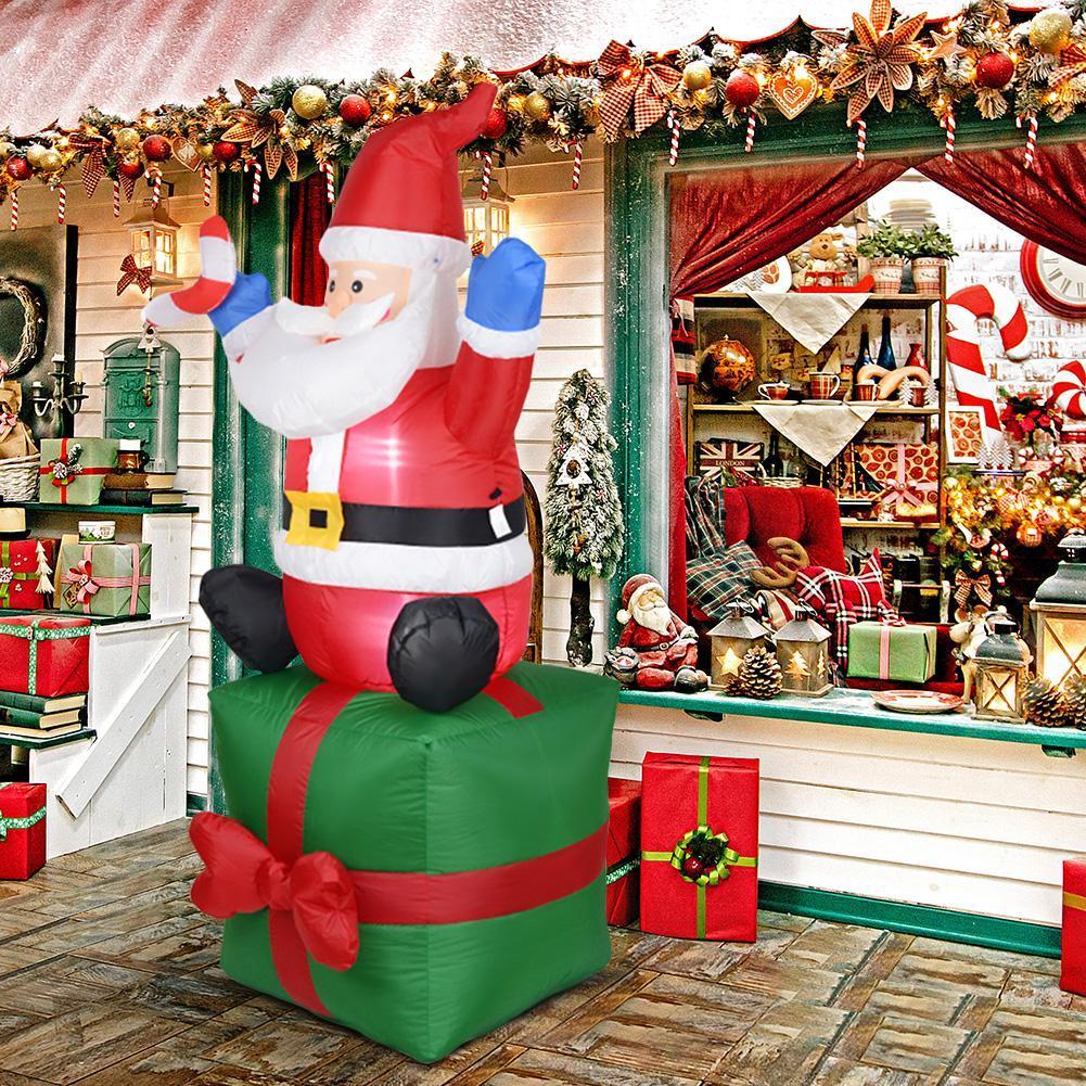 Inflatable Doll Night Light Merry Christmas