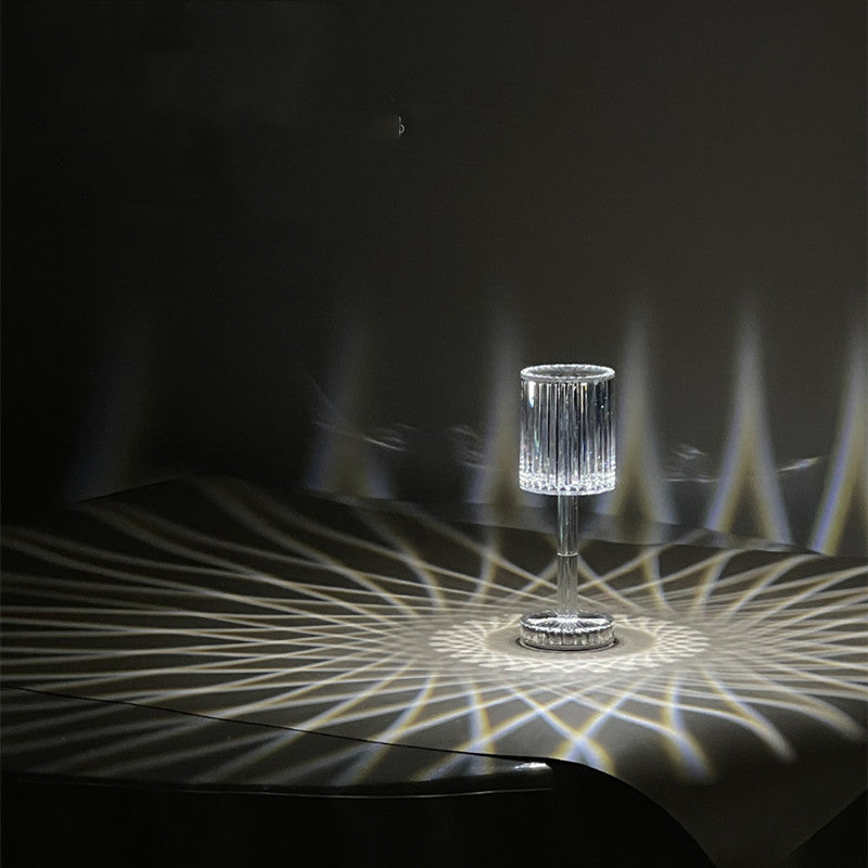 Diamond Crystal Lamp Bedroom Bedside