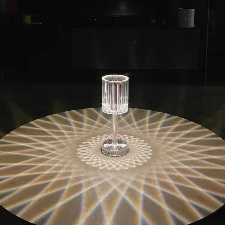 Diamond Crystal Lamp Bedroom Bedside
