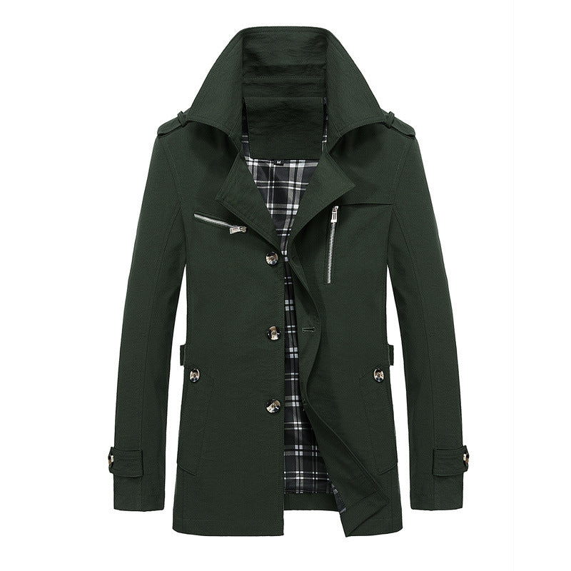 Fashion Workwear Lapel Jacket Men