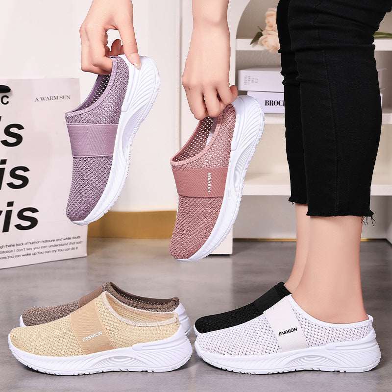 Breathable Non-stuffy Feet Mesh Slip