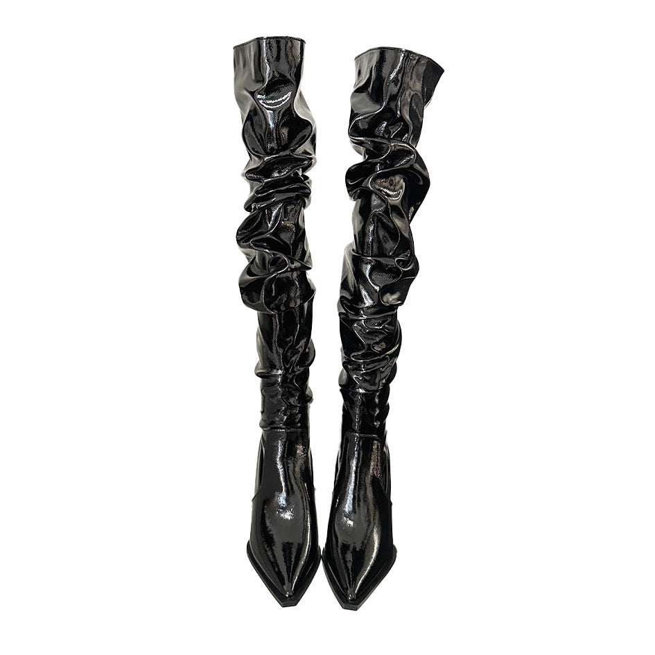 Autumn Stiletto Heel Pile Style