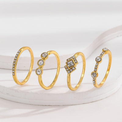 Ring Women's Ring Vintage Simple And Exaggerated Unique Women Ring