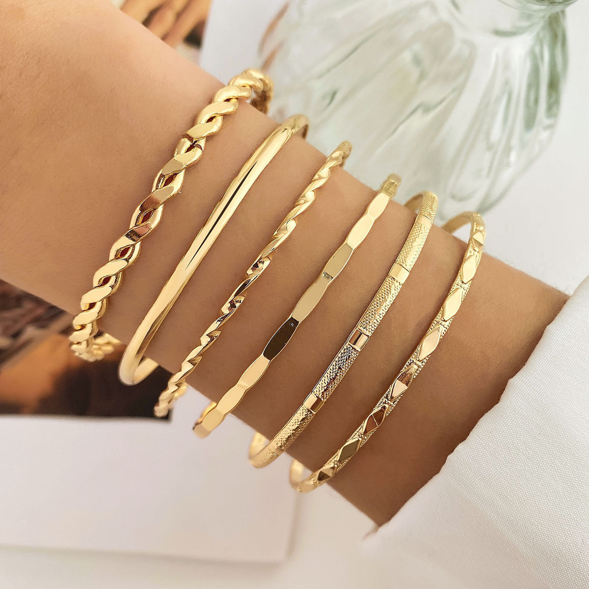 5-7pcs Bracelet Set Creative Simple Temperament Lady