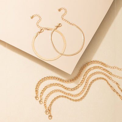 Punk Style Thick Chain Fashion Boho Style Bracelet