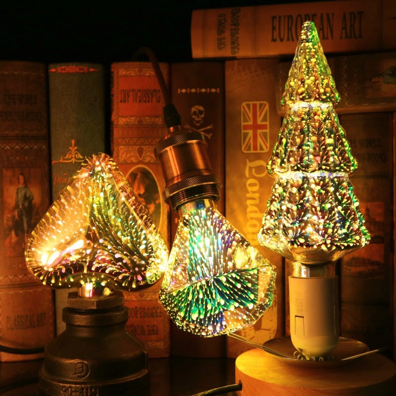 3D Fireworks Decorative Light Bulb